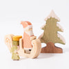 Eric & Albert | Father Christmas | Father Christmas Sleigh | Presents (set of three) | Snowy Fir Tree | Elf | ©Conscious Craft